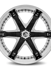 Diablo Fury Wheel 26x10 6x135/139.7 30 87.1 Chrome                                     - FUR-2616D593087 - Image 4